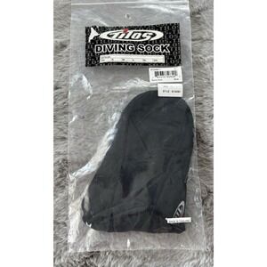 Tilos diving socks Size XL Black new with tags scuba  neoprene